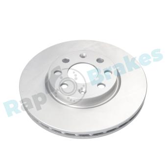 Jeu de 2 disques de frein avant RAP BRAKES OEM 13317922