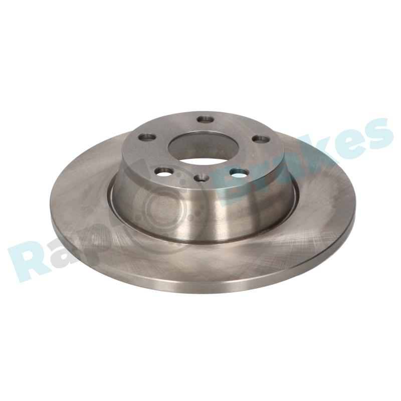 Jeu de 2 disques de frein arrière RAP BRAKES R-D0311 - Visuel 1