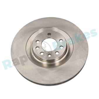Jeu de 2 disques de frein avant RAP BRAKES R-D0316 pour FORD GRANADA 2.0 T - 209cv
