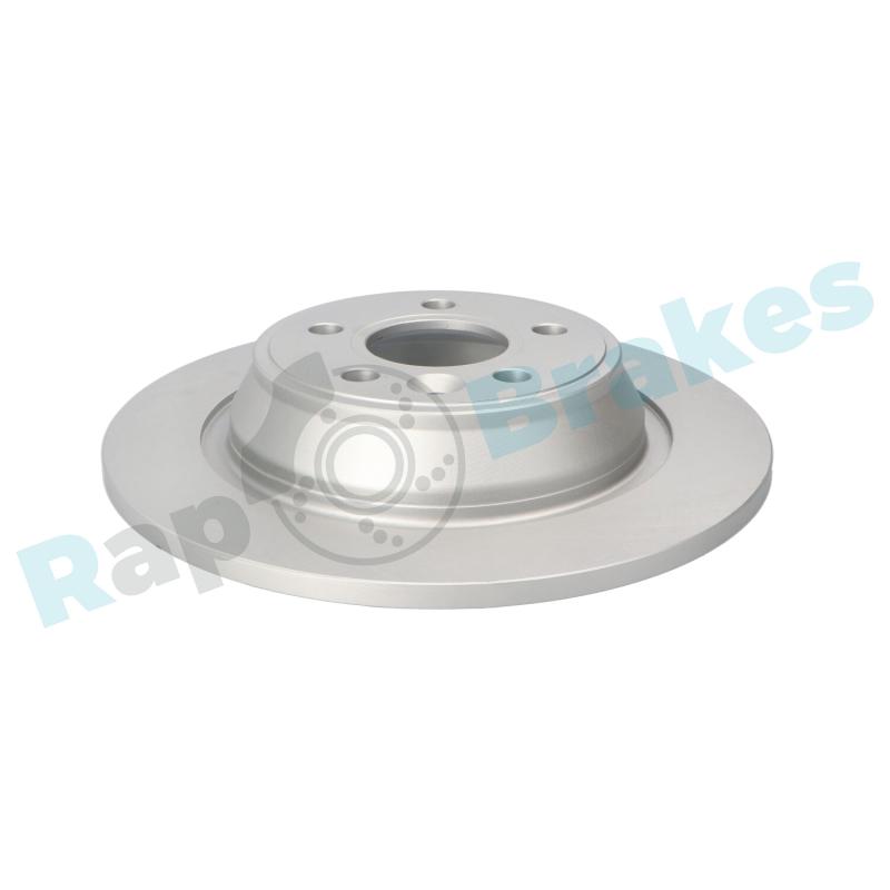 Jeu de 2 disques de frein arrière RAP BRAKES R-D0317C - Visuel 1