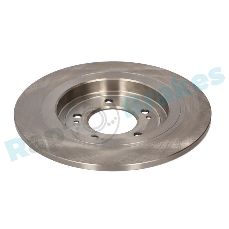 Jeu de 2 disques de frein arrière RAP BRAKES R-D0326 - Visuel 2