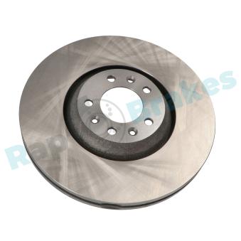 Jeu de 2 disques de frein avant RAP BRAKES R-D0330 pour AUDI A3 3.0 V6 - 211cv