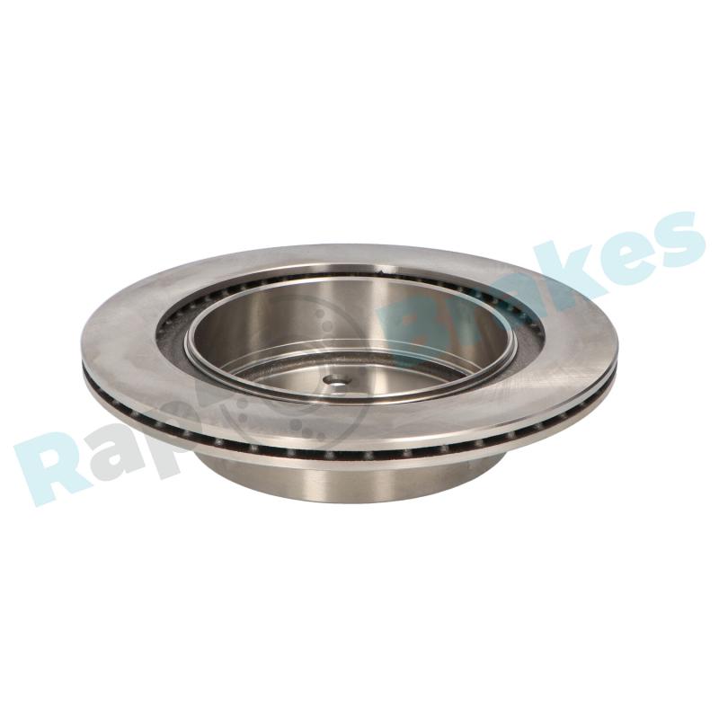 Jeu de 2 disques de frein arrière RAP BRAKES R-D0331 - Visuel 2