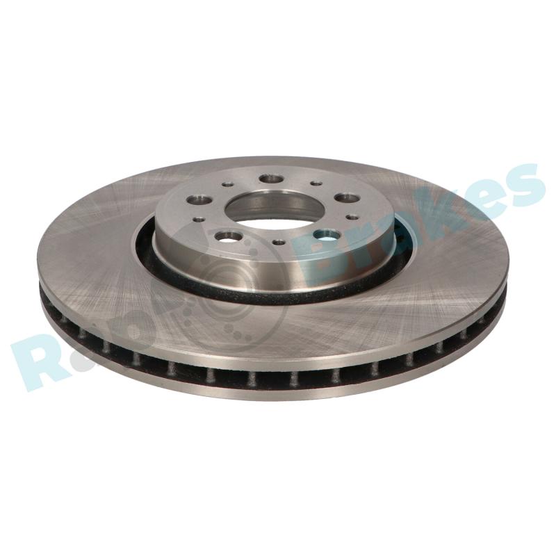 Jeu de 2 disques de frein avant RAP BRAKES R-D0338 - Visuel 1