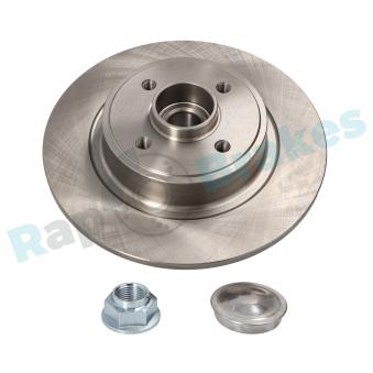 Jeu de 2 disques de frein arrière RAP BRAKES OEM 7701208230