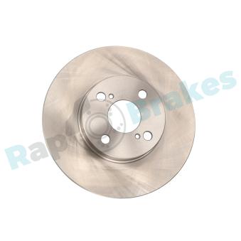 Jeu de 2 disques de frein arrière RAP BRAKES R-D0350 pour CHRYSLER PACIFICA 1.6 - 110cv