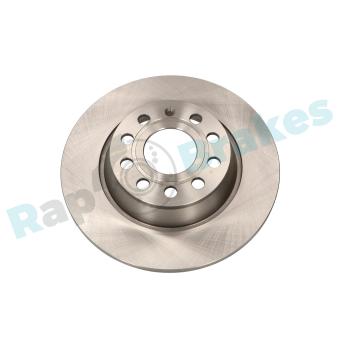 Jeu de 2 disques de frein arrière RAP BRAKES R-D0351 pour MERCEDES-BENZ SPRINTER 2.0 TDI - 110cv