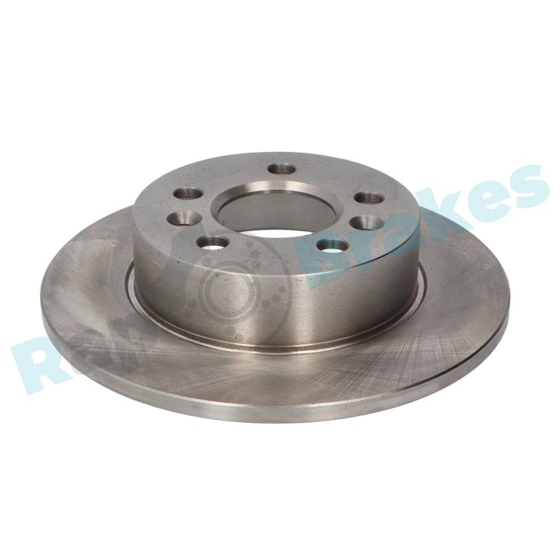 Jeu de 2 disques de frein arrière RAP BRAKES R-D0358 - Visuel 1