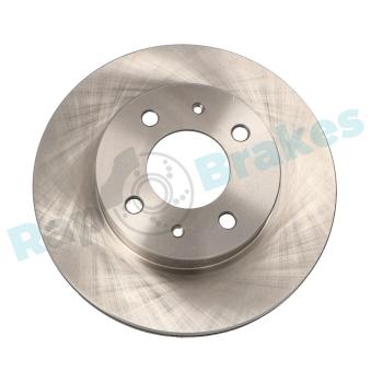 Jeu de 2 disques de frein avant RAP BRAKES R-D0365 pour MAZDA 5 1.3 - 83cv