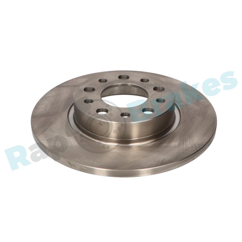 Jeu de 2 disques de frein arrière RAP BRAKES R-D0375 - Visuel 1