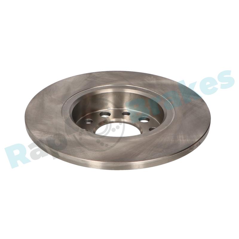 Jeu de 2 disques de frein arrière RAP BRAKES R-D0375 - Visuel 2