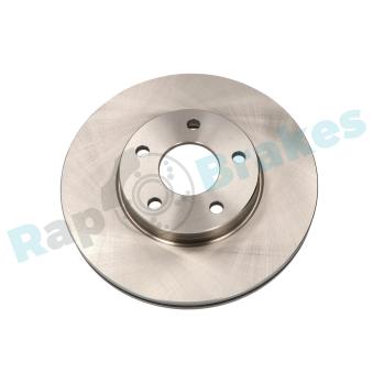 Jeu de 2 disques de frein avant RAP BRAKES R-D0383 pour MITSUBISHI LANCER 1.6 D - 110cv