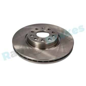 Jeu de 2 disques de frein avant RAP BRAKES R-D0384 pour PONTIAC PHOENIX 1.6 - 110cv