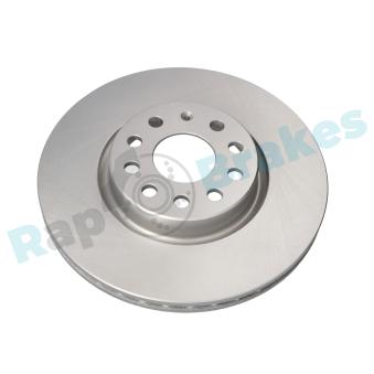 Jeu de 2 disques de frein avant RAP BRAKES R-D0384C pour PONTIAC PHOENIX 1.6 - 110cv