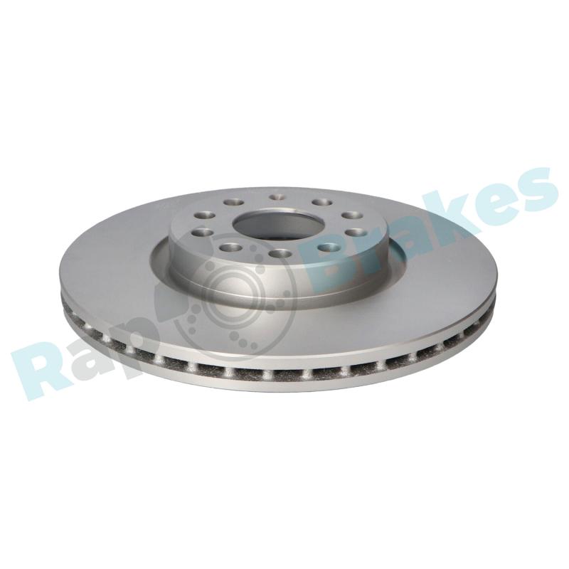 Jeu de 2 disques de frein avant RAP BRAKES R-D0384C - Visuel 1