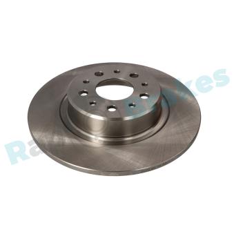 Jeu de 2 disques de frein arrière RAP BRAKES [R-D0406]