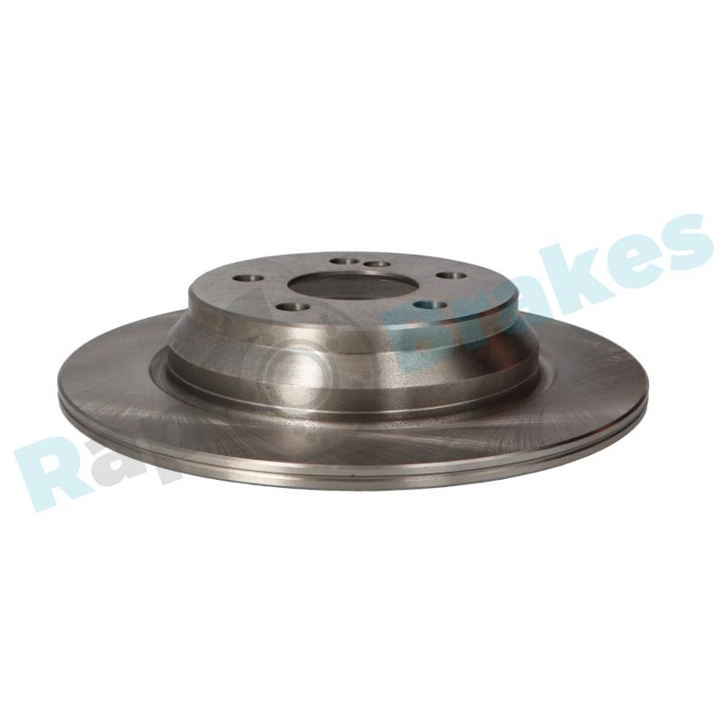 Jeu de 2 disques de frein arrière RAP BRAKES R-D0408 - Visuel 1