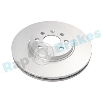 Jeu de 2 disques de frein avant RAP BRAKES R-D0416C pour HYUNDAI ACCENT 1.7 CDTI - 110cv
