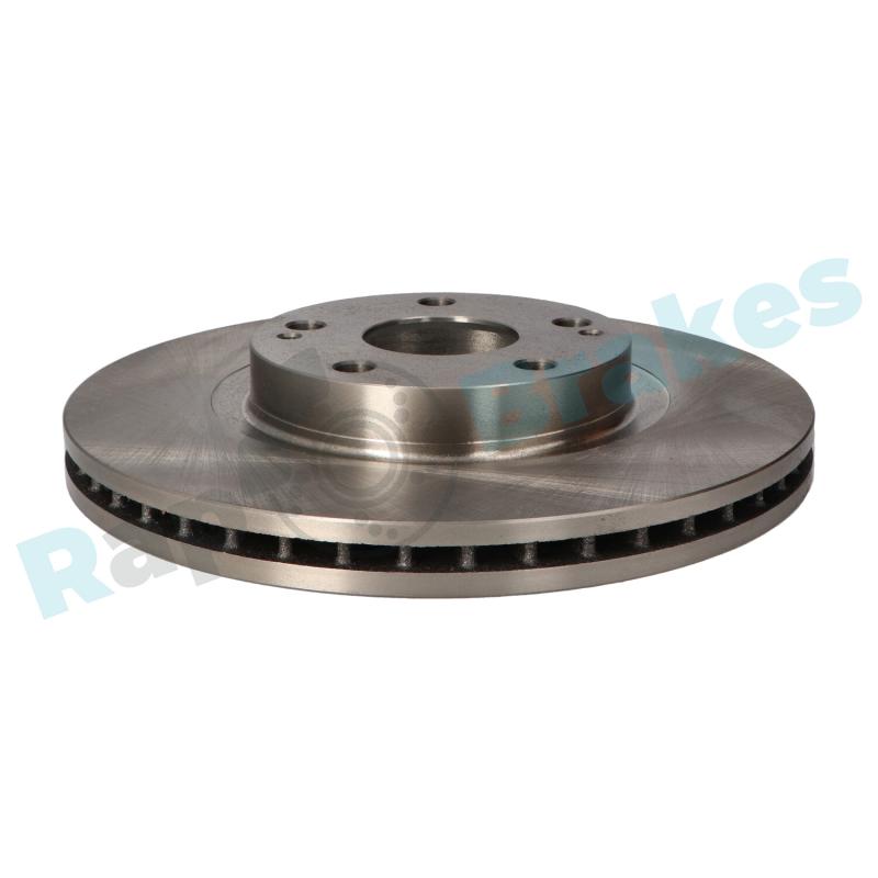 Jeu de 2 disques de frein avant RAP BRAKES R-D0424 - Visuel 1