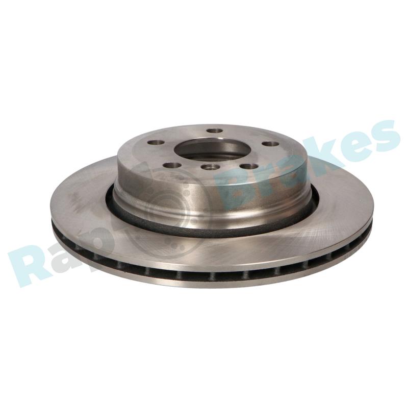 Jeu de 2 disques de frein arrière RAP BRAKES R-D0438 - Visuel 1