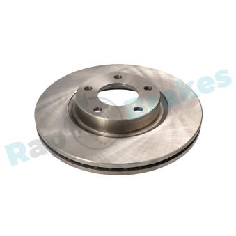 Jeu de 2 disques de frein avant RAP BRAKES R-D0440 pour MAZDA 323 2.0 CD - 110cv