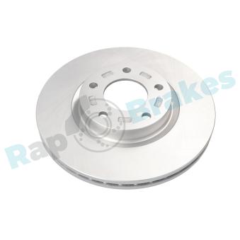 Jeu de 2 disques de frein avant RAP BRAKES R-D0440C pour MAZDA 323 2.0 CD - 110cv