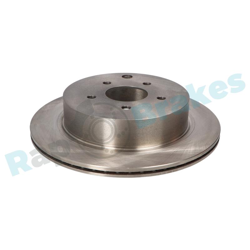 Jeu de 2 disques de frein arrière RAP BRAKES R-D0463 - Visuel 1