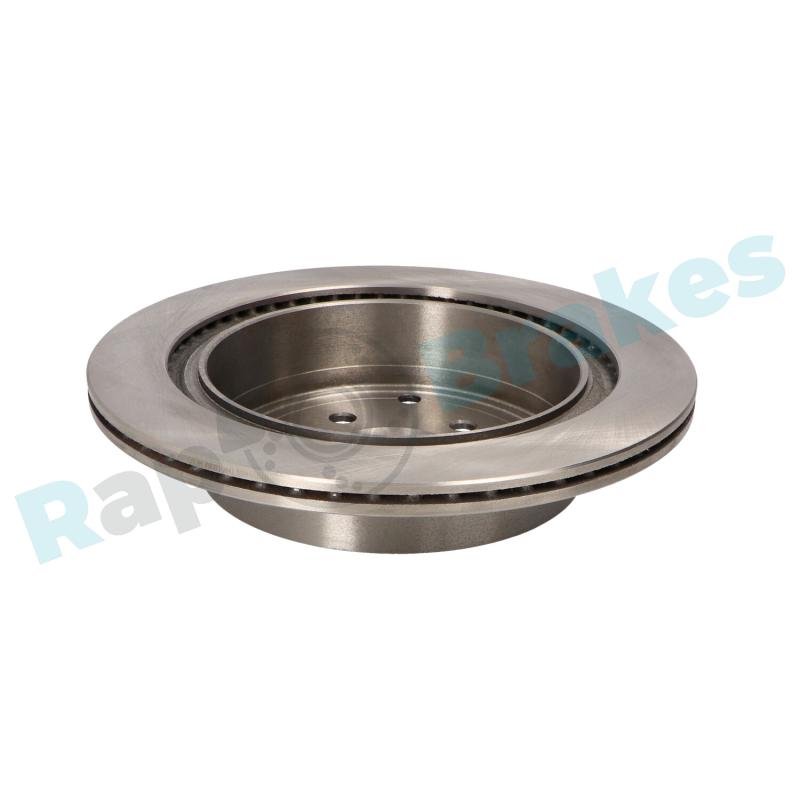 Jeu de 2 disques de frein arrière RAP BRAKES R-D0463 - Visuel 2