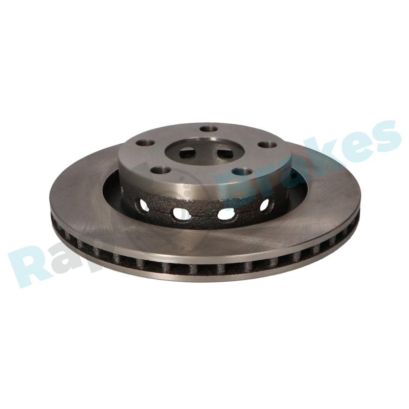 Jeu de 2 disques de frein arrière RAP BRAKES R-D0464 - Visuel 1