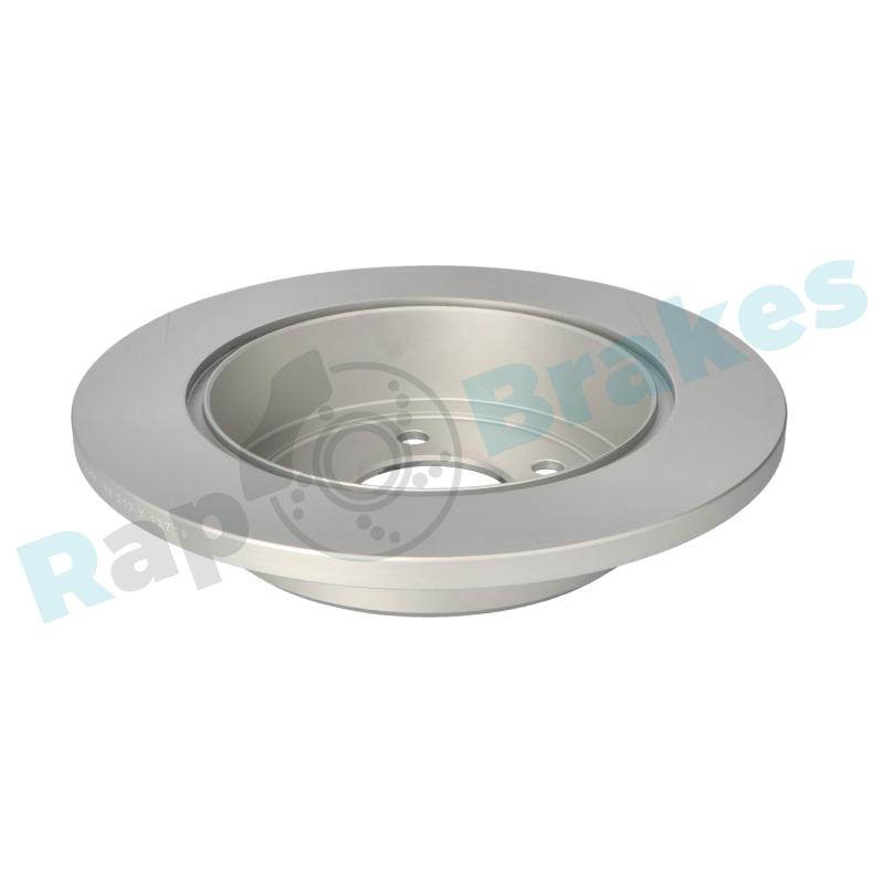 Jeu de 2 disques de frein arrière RAP BRAKES R-D0474 - Visuel 2