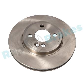 Jeu de 2 disques de frein avant RAP BRAKES R-D0480 pour MERCEDES-BENZ CLASSE A A 170 CDI - 90cv