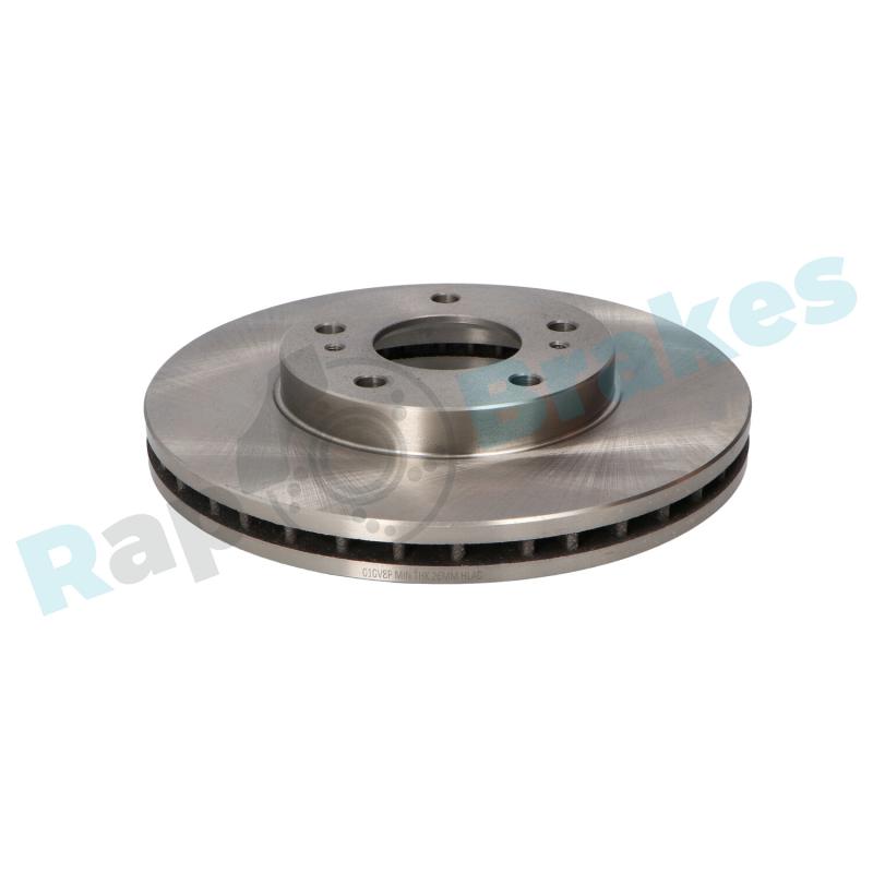 Jeu de 2 disques de frein avant RAP BRAKES R-D0483 - Visuel 1