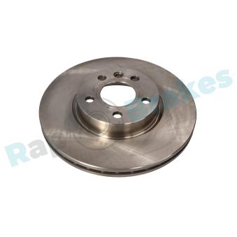 Jeu de 2 disques de frein avant RAP BRAKES R-D0486 pour CITROEN DS5 2.5 Syncro - 110cv