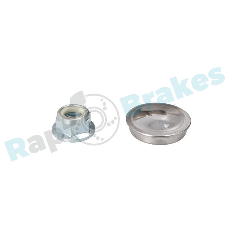 Jeu de 2 disques de frein arrière RAP BRAKES R-D0507 - Visuel 1