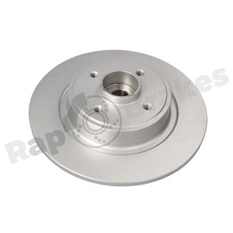 Jeu de 2 disques de frein arrière RAP BRAKES OEM 7701206328