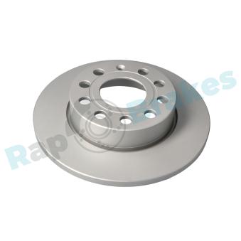 Jeu de 2 disques de frein arrière RAP BRAKES OEM 1K0615601AC