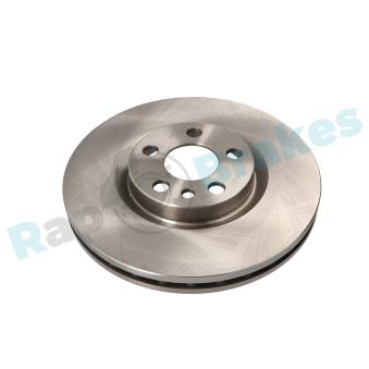 Jeu de 2 disques de frein avant RAP BRAKES R-D0521 pour TOYOTA COROLLA HDi 110 - 110cv