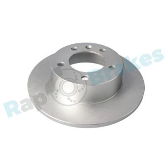Jeu de 2 disques de frein arrière RAP BRAKES OEM 4403045