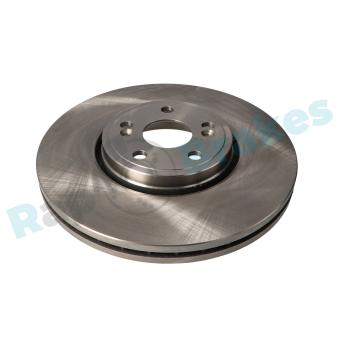 Jeu de 2 disques de frein avant RAP BRAKES R-D0537 pour CITROEN C5 3.0 DCI - 181cv