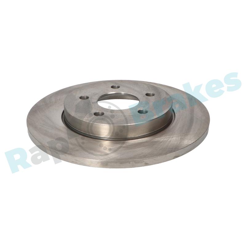 Jeu de 2 disques de frein arrière RAP BRAKES R-D0550 - Visuel 1