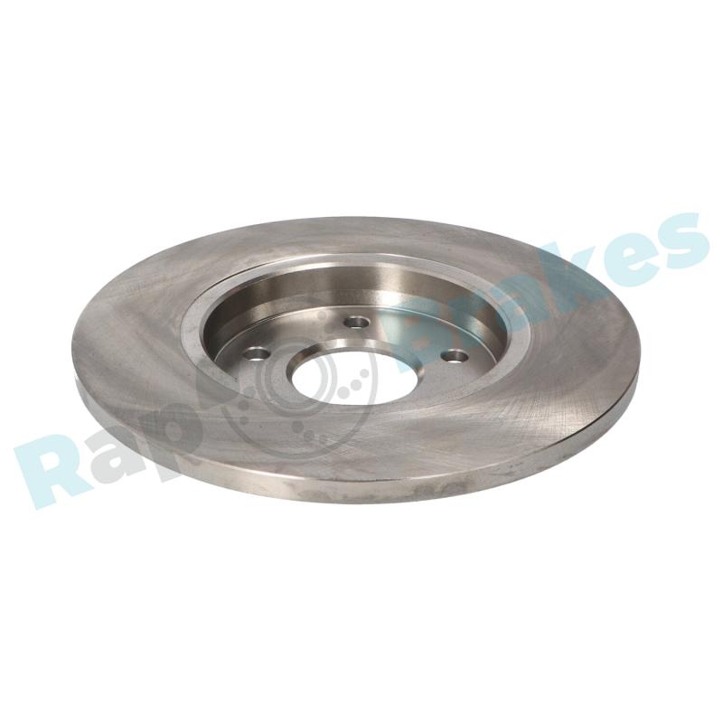 Jeu de 2 disques de frein arrière RAP BRAKES R-D0550 - Visuel 2