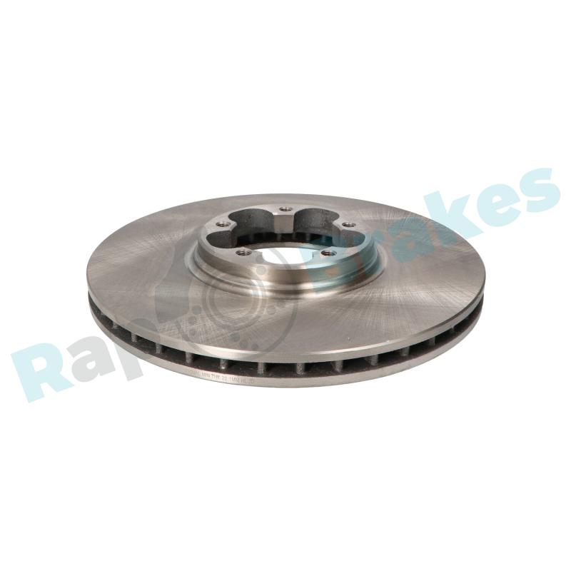 Jeu de 2 disques de frein avant RAP BRAKES R-D0551 - Visuel 1