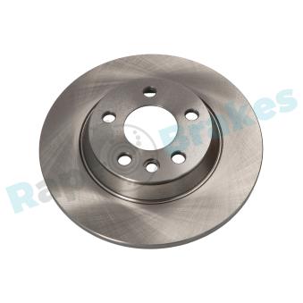 Jeu de 2 disques de frein arrière RAP BRAKES R-D0559 pour TOYOTA COROLLA 2.5 Syncro - 110cv