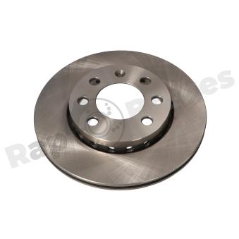 Jeu de 2 disques de frein arrière RAP BRAKES R-D0561