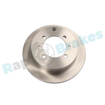 Jeu de 2 disques de frein arrière RAP BRAKES [R-D0571]