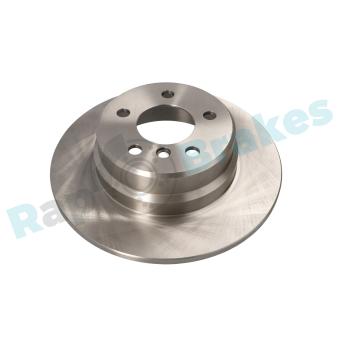 Jeu de 2 disques de frein arrière RAP BRAKES OEM 34216859678