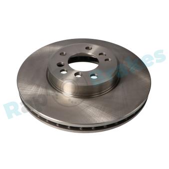 Jeu de 2 disques de frein avant RAP BRAKES R-D0575 pour BMW X5 3.0d - 218cv