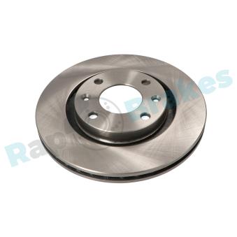 Jeu de 2 disques de frein avant RAP BRAKES R-D0578 pour IVECO MASSIF 1.9 D - 70cv