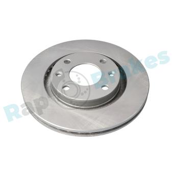 Jeu de 2 disques de frein avant RAP BRAKES R-D0578C pour IVECO MASSIF 1.9 D - 70cv