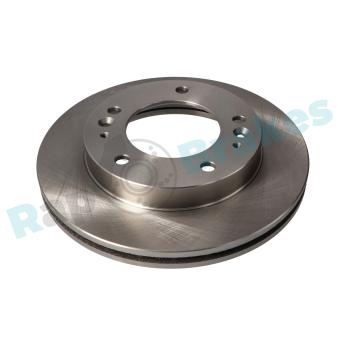 Jeu de 2 disques de frein avant RAP BRAKES OEM 0KX4333251